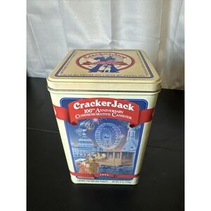 Cracker Jack - Can Canister Tin - 100th Anniversary 1893 to 1993
